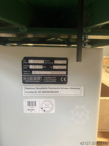 Wytaczarka do rowków Hess LLB 300