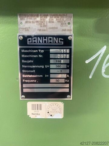 Gleufboormachine Panhans 116