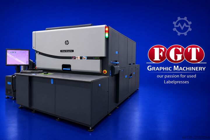 FGT Graphic Machinery - digitalna mašina za štampanje etiketa HP Indigo 7800