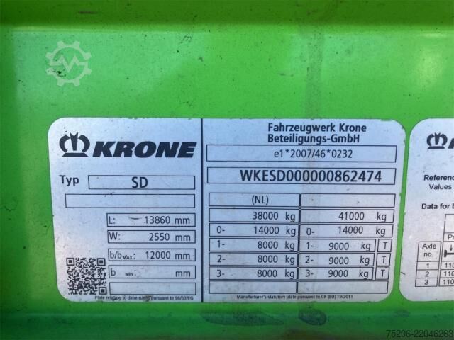 Naczepa Krone Profi Liner Standard