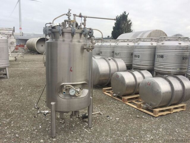 280 liter temperatuurgecontroleerde drukvat van V2A  