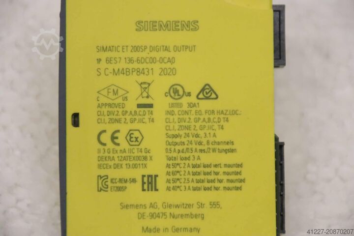 Edición digital Siemens 6ES7 136-6DC00-0CA0