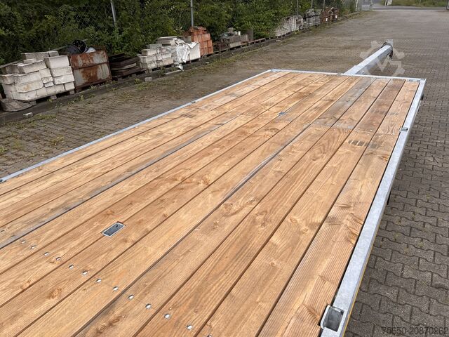 Anhänger mit offener Pritsche Möslein THT 11 G Ausziehbar 11,9 t Tandemanhänger- Tieflader, ausziehbar