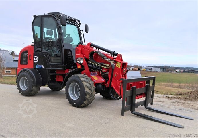 Telescopische lader wiellader met telescoop H&R 2512T