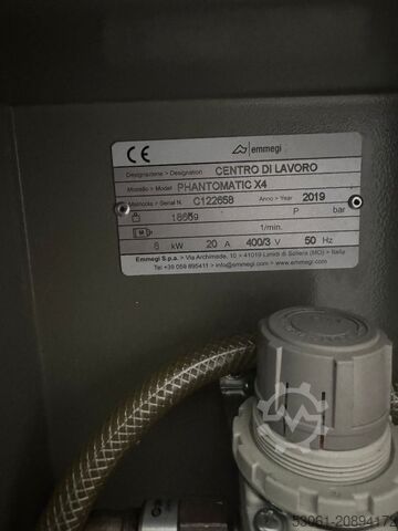 čtyřosé obráběcí centrum Emmegi Phantomatic X4