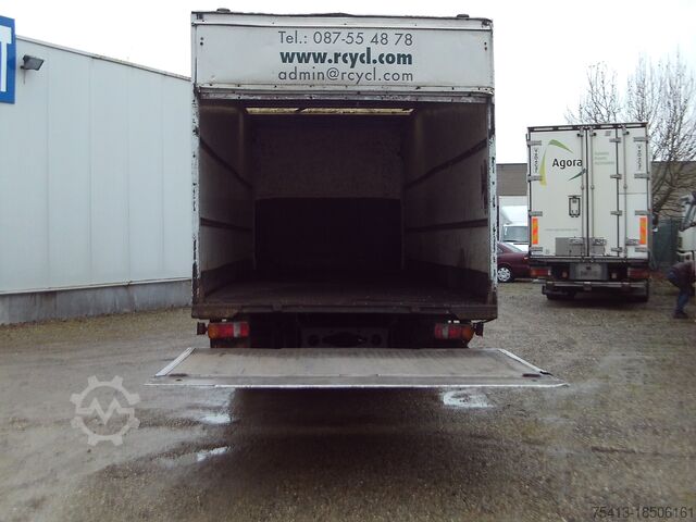 Φορτηγό-κιβώτιο Mercedes-Benz atego 815 koffer+laadbrug