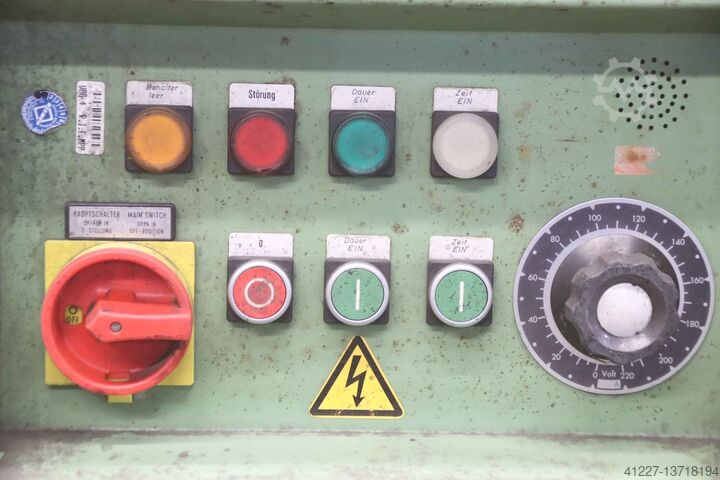 Zuführbehälter für Strahlanlage 1,1 kW unbekannt Exactomat 2 G - 60