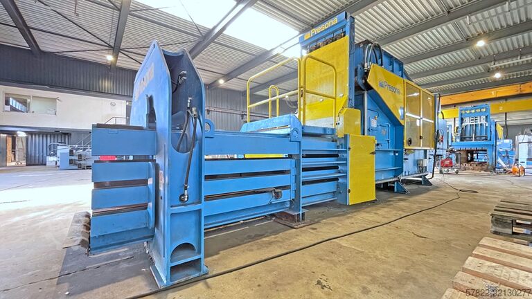 80 tons ballepresser med 8-dobbelt krydsbinding Presona LP 80 VHK1