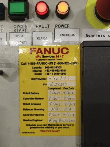 Endüstriyel robot FANUC M-410iB 160