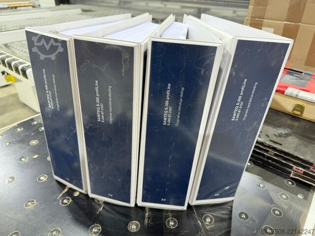 Coladeira de bordas HOMAG SAWTEQ S-300, CNC