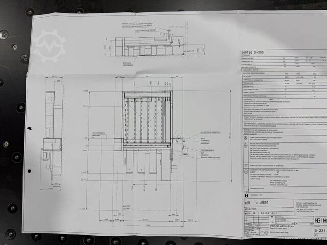 Coladeira de bordas HOMAG SAWTEQ S-300, CNC
