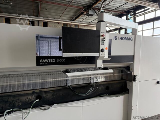 Coladeira de bordas HOMAG SAWTEQ S-300, CNC