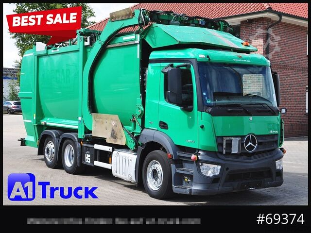 Vuilniswagen MERCEDES-BENZ Antos 2533, HS Millenium XXL37 Überkopflader,
