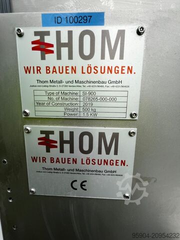 Bag forming, filling and sealing machine Thom Spout Inserting Machine for Pre-Mad SI-900