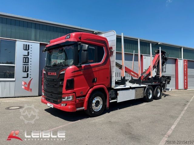 Grue montée sur camion SCANIA R 580 6x4 V8*Palfinger EPSILON M12Z*Exte*