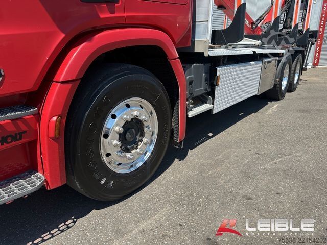 Camion forestier SCANIA R 580 6x4 V8*Palfinger EPSILON M12Z*Exte*