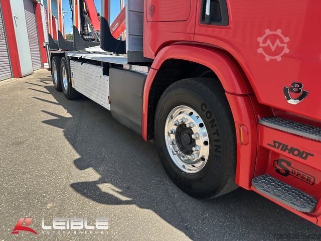 Camion forestier SCANIA R 580 6x4 V8*Palfinger EPSILON M12Z*Exte*