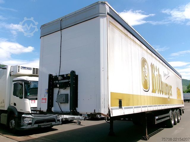 Semi-remorque bâchée KÖGEL Orten SafeServer 2in1*Alu*BPW*Lift*Dachenteisung