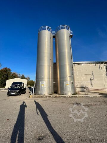 1 x 100 m³ aluminium silo / opslagsilo Zeppelin