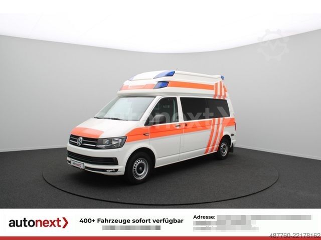 Brandbil VOLKSWAGEN T6 Transporter *RTW/KTW* Hoch+Lang *TOP ZUSTAND*