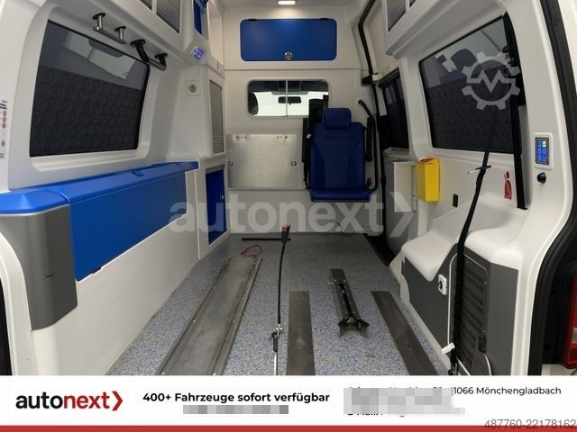 Brandbil VOLKSWAGEN T6 Transporter *RTW/KTW* Hoch+Lang *TOP ZUSTAND*