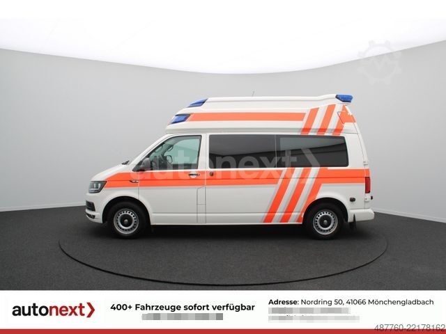 Brandbil VOLKSWAGEN T6 Transporter *RTW/KTW* Hoch+Lang *TOP ZUSTAND*