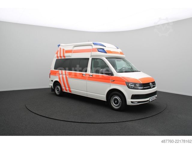 Brandbil VOLKSWAGEN T6 Transporter *RTW/KTW* Hoch+Lang *TOP ZUSTAND*