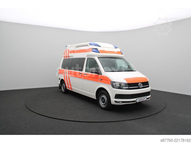 Brandbil VOLKSWAGEN T6 Transporter *RTW/KTW* Hoch+Lang *TOP ZUSTAND*