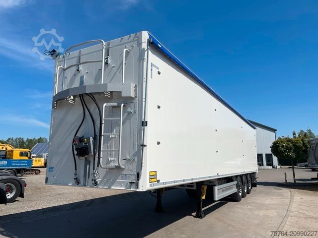 Auflieger mit Walkingfloor KRAKER ca. 92 m³ Schubboden/10mm Boden/Funk/Auch Miete!