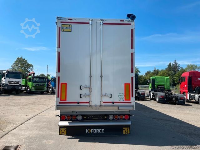 Auflieger mit Walkingfloor KRAKER ca. 92 m³ Schubboden/10mm Boden/Funk/Auch Miete!