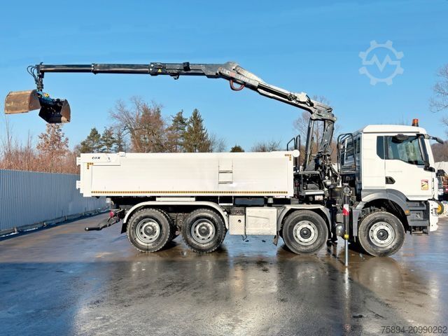 Autokran MAN TGS 35.470 * KIPPER 5,10m + KRAN * TOPZUSTAND