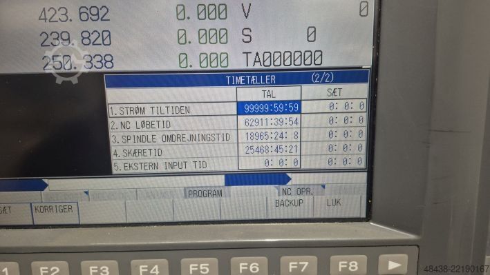CNC-svarv Okuma Macturn 250-2SW-1000