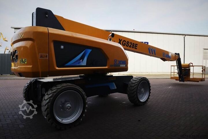 Telescopic boom lift XCMG XGS28E Valid inspection, *Guarantee! Diesel, 4x4 D