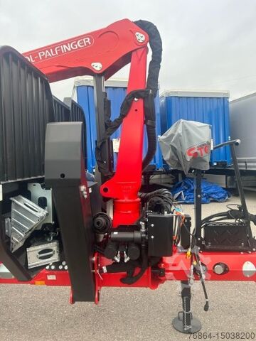 Boomaanhanger  STEPA M-16 FORSTANHäNGER MIT STEINDL PALFINGER FORSTKRAN L, 2-ACHSIG 4- RUNGENPAARE