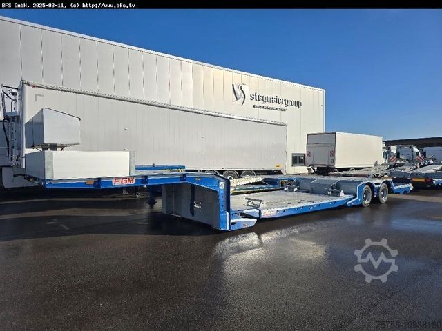 Tieflader-Sattelauflieger  Semi Trailer 26 FGM 2-Achs Tieflader