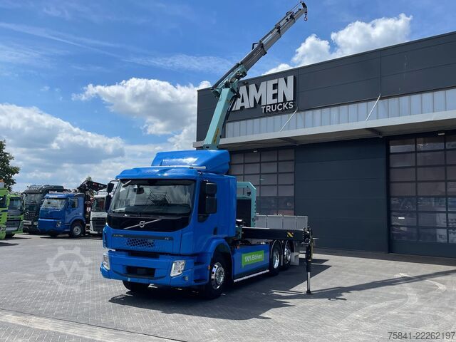 Ciężarówka z dźwigiem Volvo FE FE ELECTRIC  6x2 Palfinger PK 14502-SH C + Z...