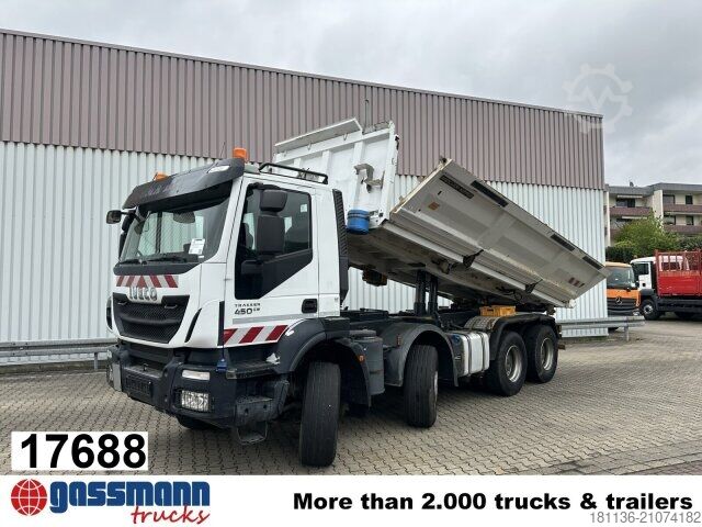 Kiepwagen Iveco Trakker AD340T45 8x4, Bordmatik