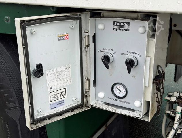 Koelwagen SCANIA S500 RETARDER TAIL LIFT BURG TRAILER VAN BEURDEN