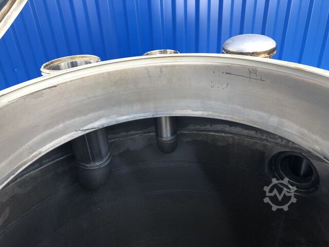 Roestvrijstalen tank Tank 10455