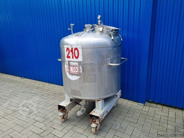 Drukvat Roestvrijstalen tank