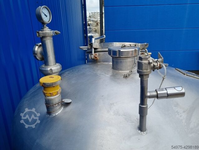 Drukvat Roestvrijstalen tank