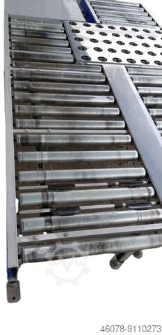 Roller conveyor turnout sorter switch diverter... Gebhardt Gebhardt 45° 2400-1300-550