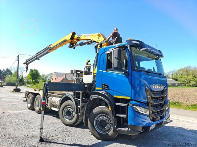 Haakarmsysteem Iveco X-WAY 460 !!PROMO!! Hooklift + Crane Copma 208