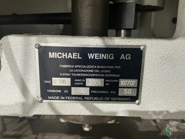 Négyoldalas gyalugépek Weinig Unimat 500 2006 Weinig Unimat 500
