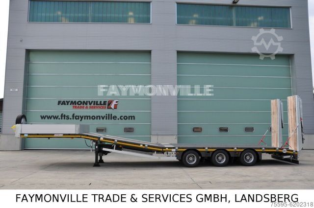 Low loader FAYMONVILLE Satteltieflader MAX100-N-3B-9.30-U