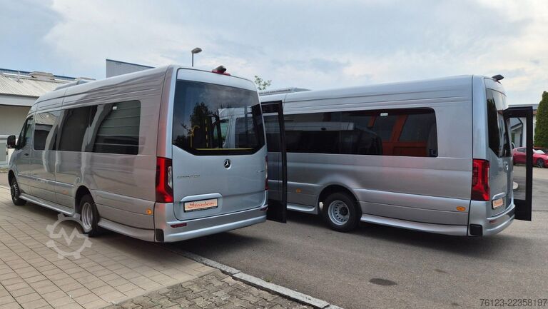 Minibus MERCEDES-BENZ Sprinter 517 Heckniederflur Vorlauffahrzeug