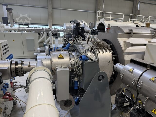 HDPE-rørekstruderingslinje battenfeld-cincinnati HDPE PIPE EXTRUSION LINE