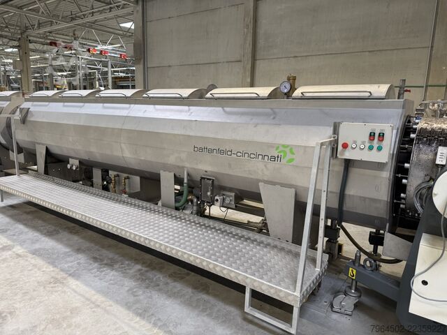 HDPE-rørekstruderingslinje battenfeld-cincinnati HDPE PIPE EXTRUSION LINE