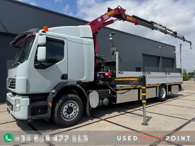 Kranbil Volvo FE 320 / HMF 1560 K5 / Remote / TUV: 10-2026 / ...