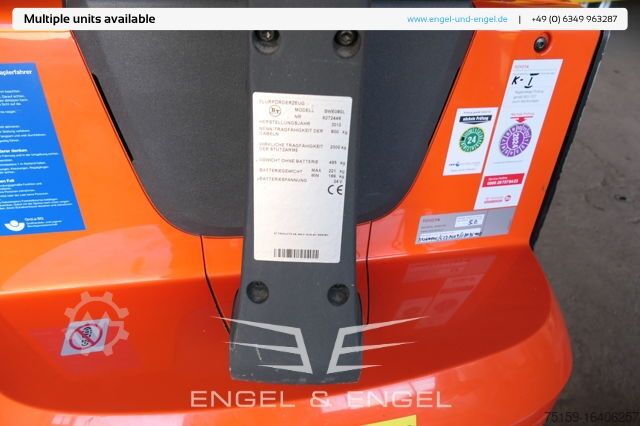 Hochhubwagen bt SWE 080L Batterie 20/2022